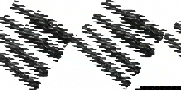 Drill Bit Set: Reduced Shank Drill Bits, 4 Pc, 118 &deg;, High Speed Steel