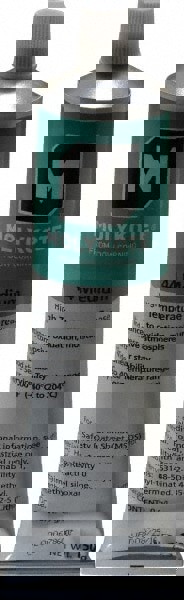 High Temperature Grease: 5.3 oz Tube, Lithium & Phenylmethyl Silicone