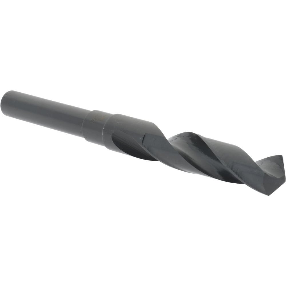 Reduced Shank Drill Bit: 41/64'' Dia, 1/2'' Shank Dia, 118 0, High Speed Steel