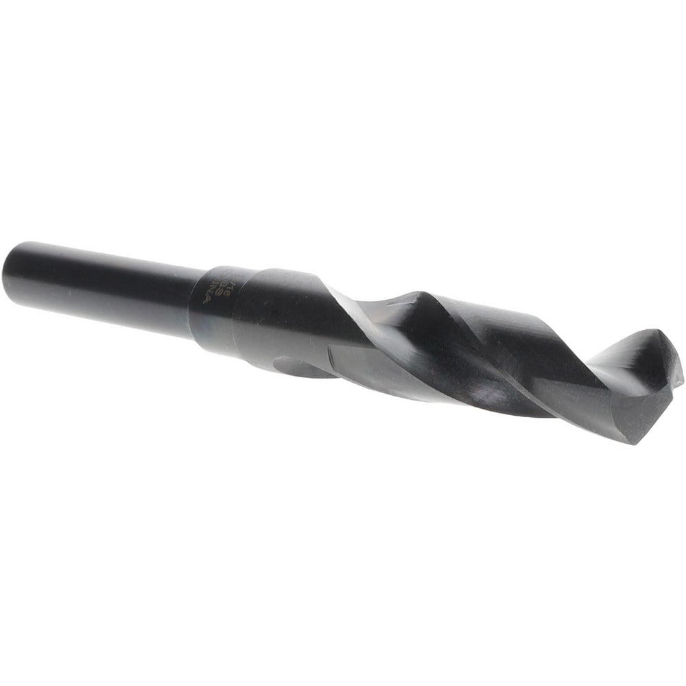 Reduced Shank Drill Bit: 11/16'' Dia, 1/2'' Shank Dia, 118 0, High Speed Steel