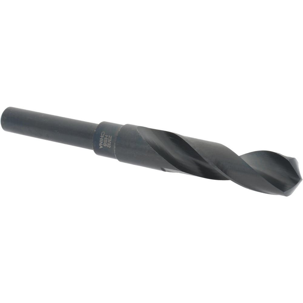 Reduced Shank Drill Bit: 23/32'' Dia, 1/2'' Shank Dia, 118 0, High Speed Steel