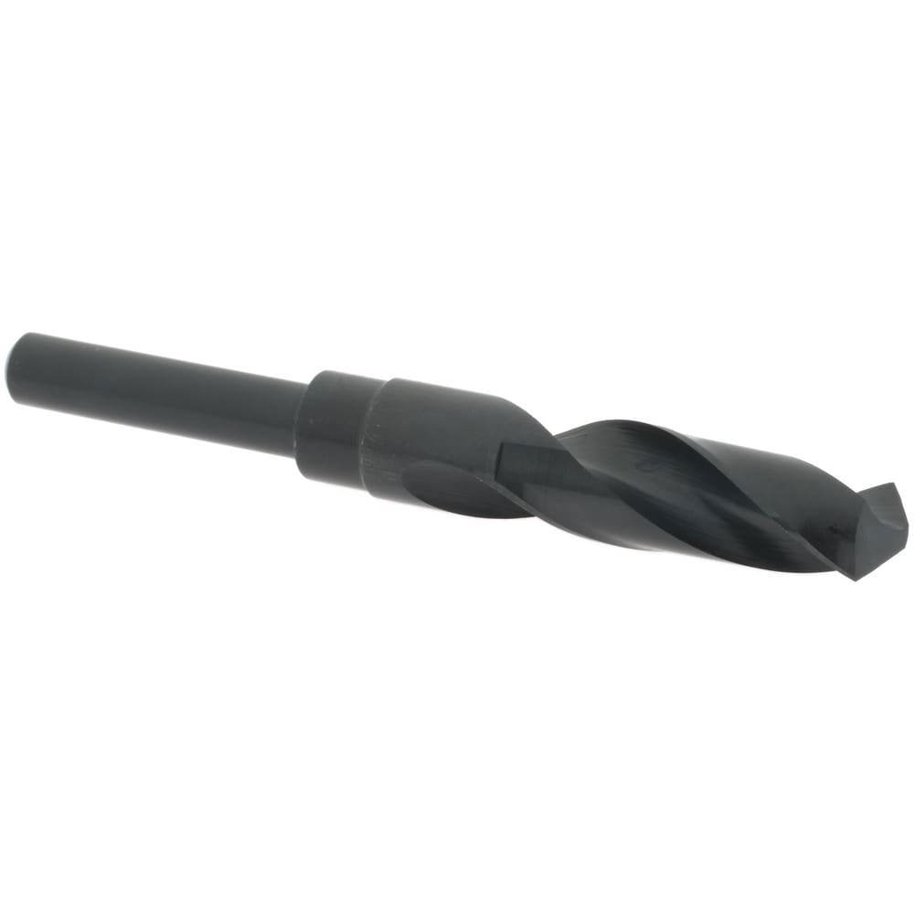 Reduced Shank Drill Bit: 51/64'' Dia, 1/2'' Shank Dia, 118 0, High Speed Steel