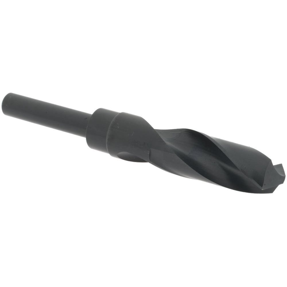 Reduced Shank Drill Bit: 59/64'' Dia, 1/2'' Shank Dia, 118 0, High Speed Steel