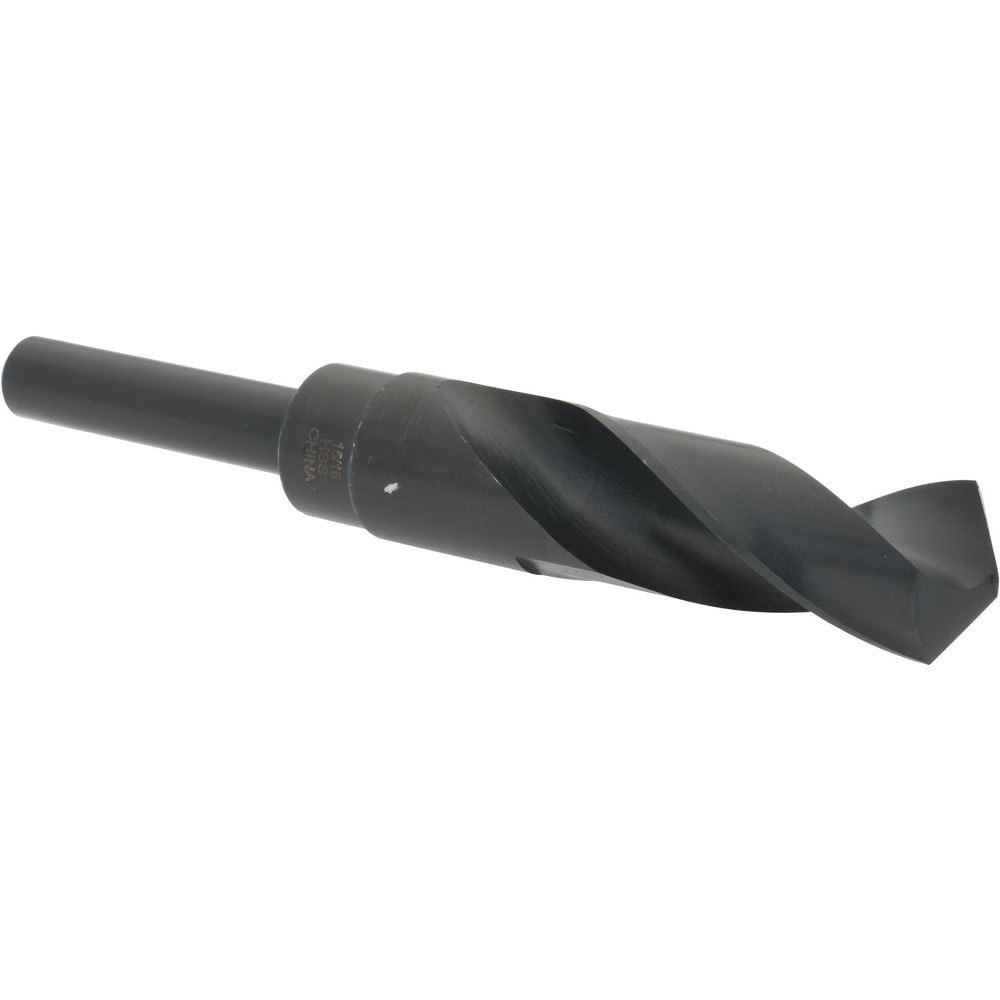 Reduced Shank Drill Bit: 15/16'' Dia, 1/2'' Shank Dia, 118 0, High Speed Steel