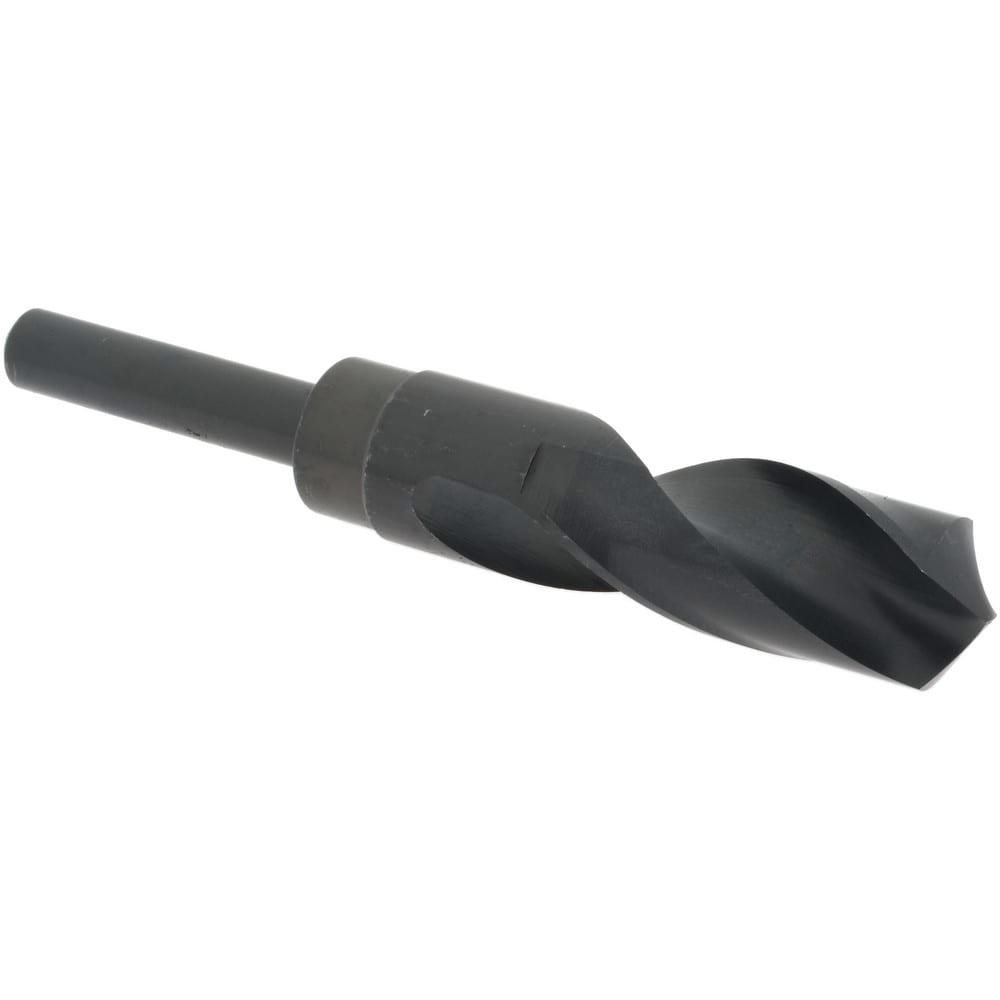Reduced Shank Drill Bit: 1'' Dia, 1/2'' Shank Dia, 118 0, High Speed Steel