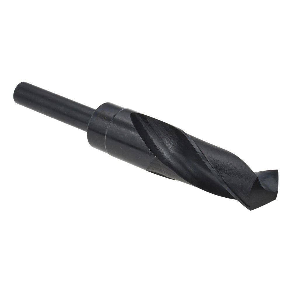 Reduced Shank Drill Bit: 1-1/64'' Dia, 1/2'' Shank Dia, 118 0, High Speed Steel