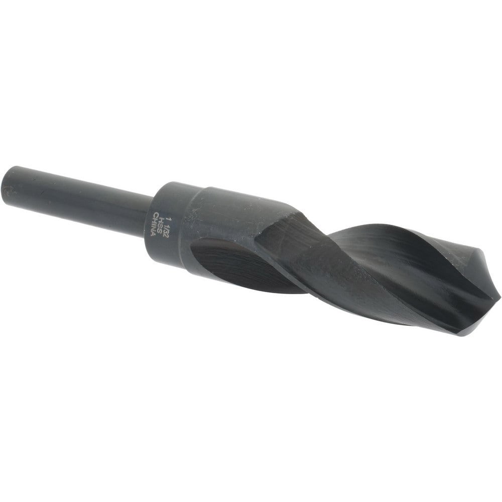 Reduced Shank Drill Bit: 1-1/32'' Dia, 1/2'' Shank Dia, 118 0, High Speed Steel