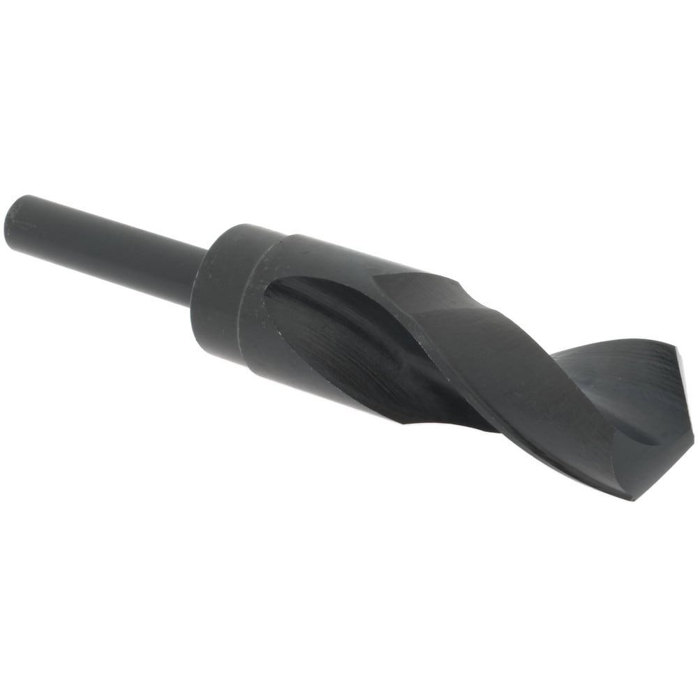 Reduced Shank Drill Bit: 1-11/64'' Dia, 1/2'' Shank Dia, 118 0, High Speed Steel