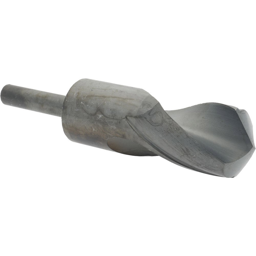 Reduced Shank Drill Bit: 1-29/64'' Dia, 1/2'' Shank Dia, 118 0, High Speed Steel