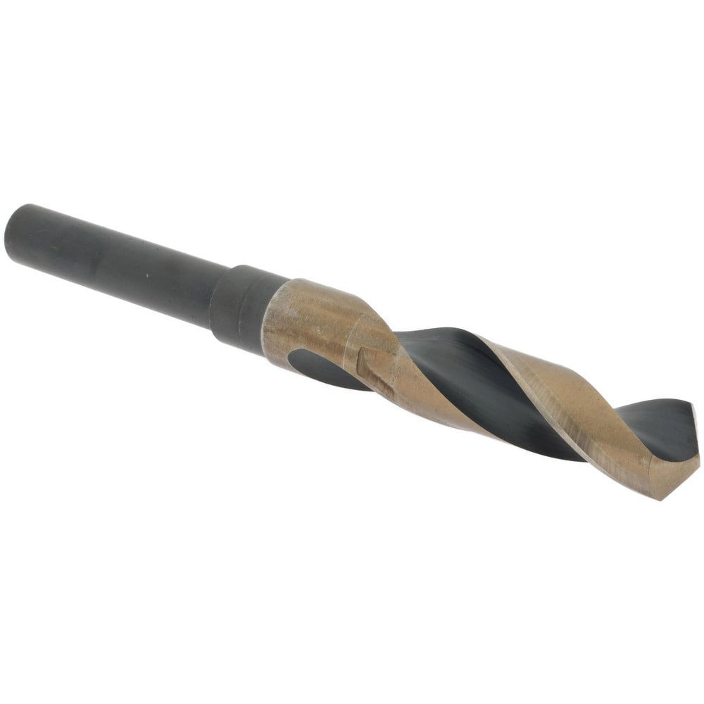 Reduced Shank Drill Bit: 11/16'' Dia, 1/2'' Shank Dia, 118 0, Cobalt