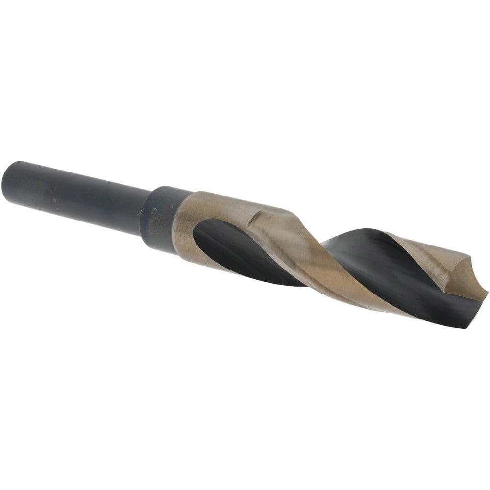 Reduced Shank Drill Bit: 3/4'' Dia, 1/2'' Shank Dia, 118 0, Cobalt