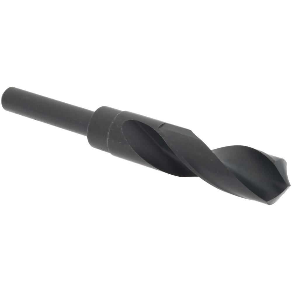 Reduced Shank Drill Bit: 0.8858'' Dia, 1/2'' Shank Dia, 118 0, High Speed Steel