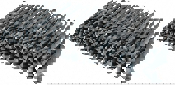 Drill Bit Set: Reduced Shank Drill Bits, 40 Pc, 118 &deg;, High Speed Steel