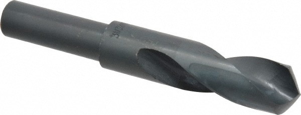 Reduced Shank Drill Bit: 31/32'' Dia, 3/4'' Shank Dia, 118 0, High Speed Steel