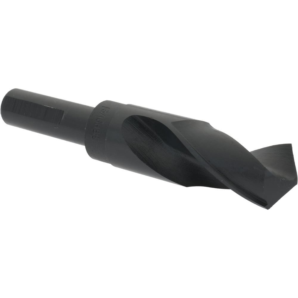 Reduced Shank Drill Bit: 1-3/16'' Dia, 3/4'' Shank Dia, 118 0, High Speed Steel