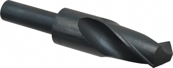 Reduced Shank Drill Bit: 1-9/32'' Dia, 3/4'' Shank Dia, 118 0, High Speed Steel