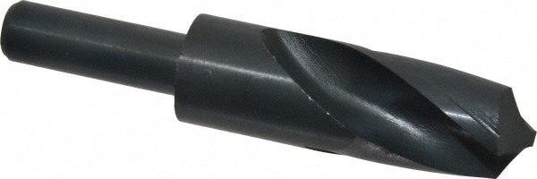 Reduced Shank Drill Bit: 1-5/16'' Dia, 3/4'' Shank Dia, 118 0, High Speed Steel