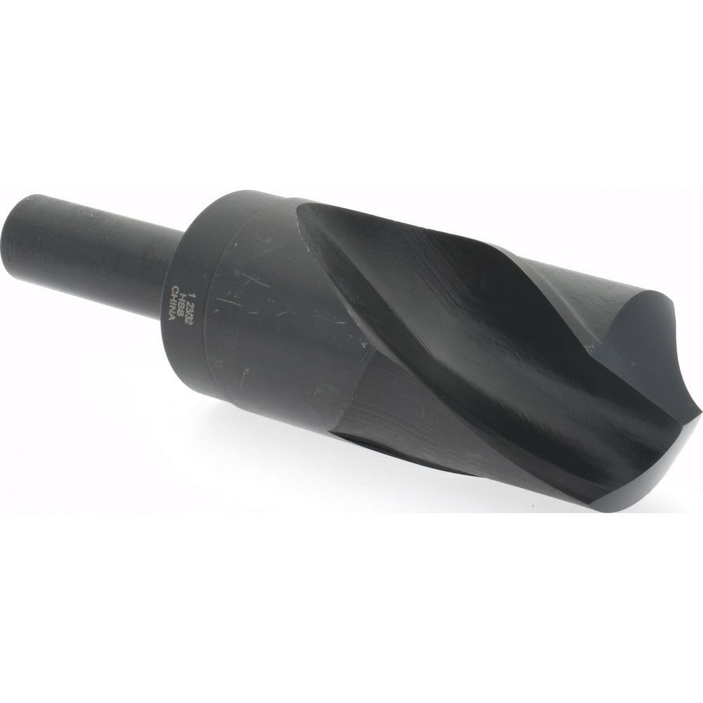 Reduced Shank Drill Bit: 1-23/32'' Dia, 3/4'' Shank Dia, 118 0, High Speed Steel