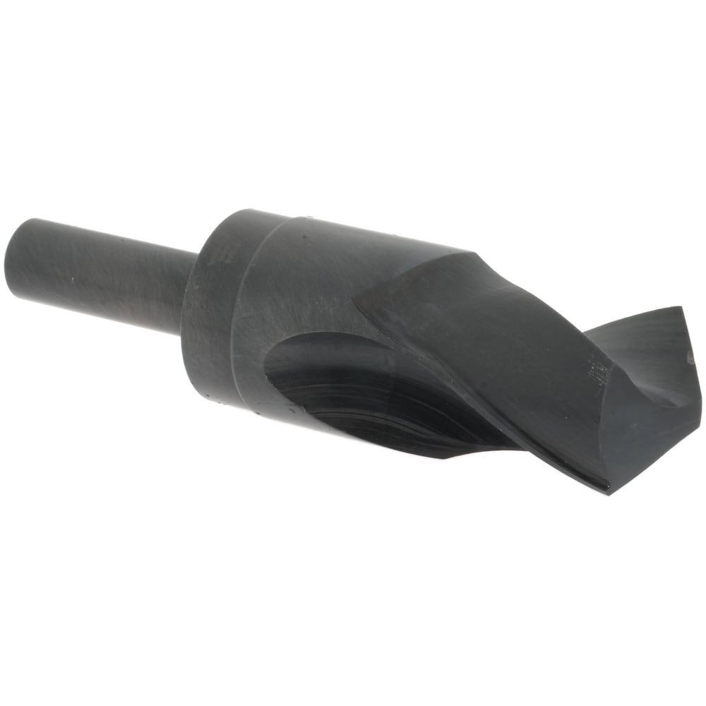Reduced Shank Drill Bit: 1-3/4'' Dia, 3/4'' Shank Dia, 118 0, High Speed Steel