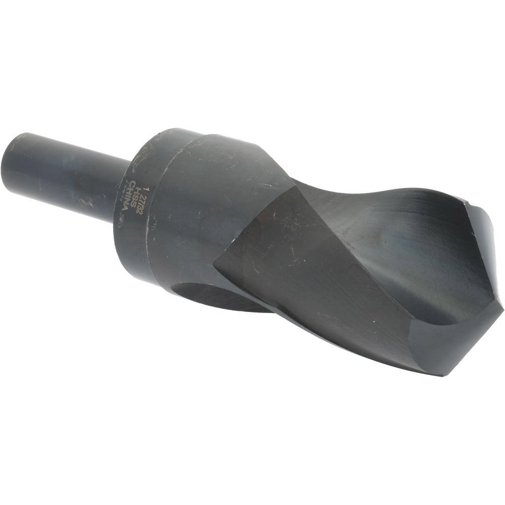 Reduced Shank Drill Bit: 1-27/32'' Dia, 3/4'' Shank Dia, 118 0, High Speed Steel
