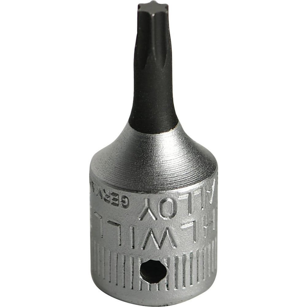 Hand Hex & Torx Bit Sockets; Socket Type: Torx Bit Socket ; Hex Size (mm): 0.000 ; Torx Size: T15 ; Bit Length (mm): 16.00 ; Insulated: No ; Tether Style: Not Tether Capable