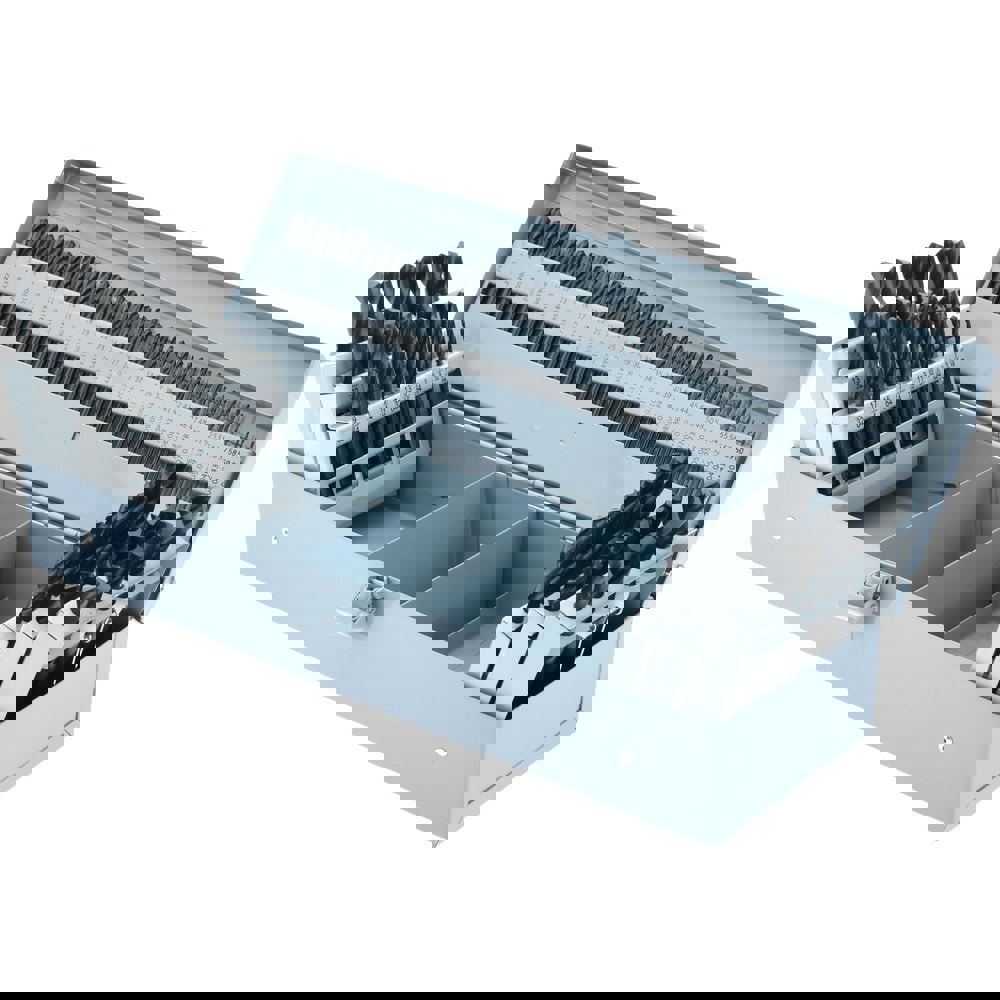 Drill Bit Set: Screw Machine Length Drill Bits, 115 Pc, 0.04