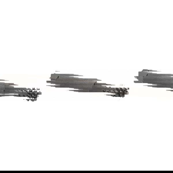 Spiral Flute Tap: #4-40 UNC, 3 Flutes, Bottoming, Vanadium High Speed Steel, Oxide Coated