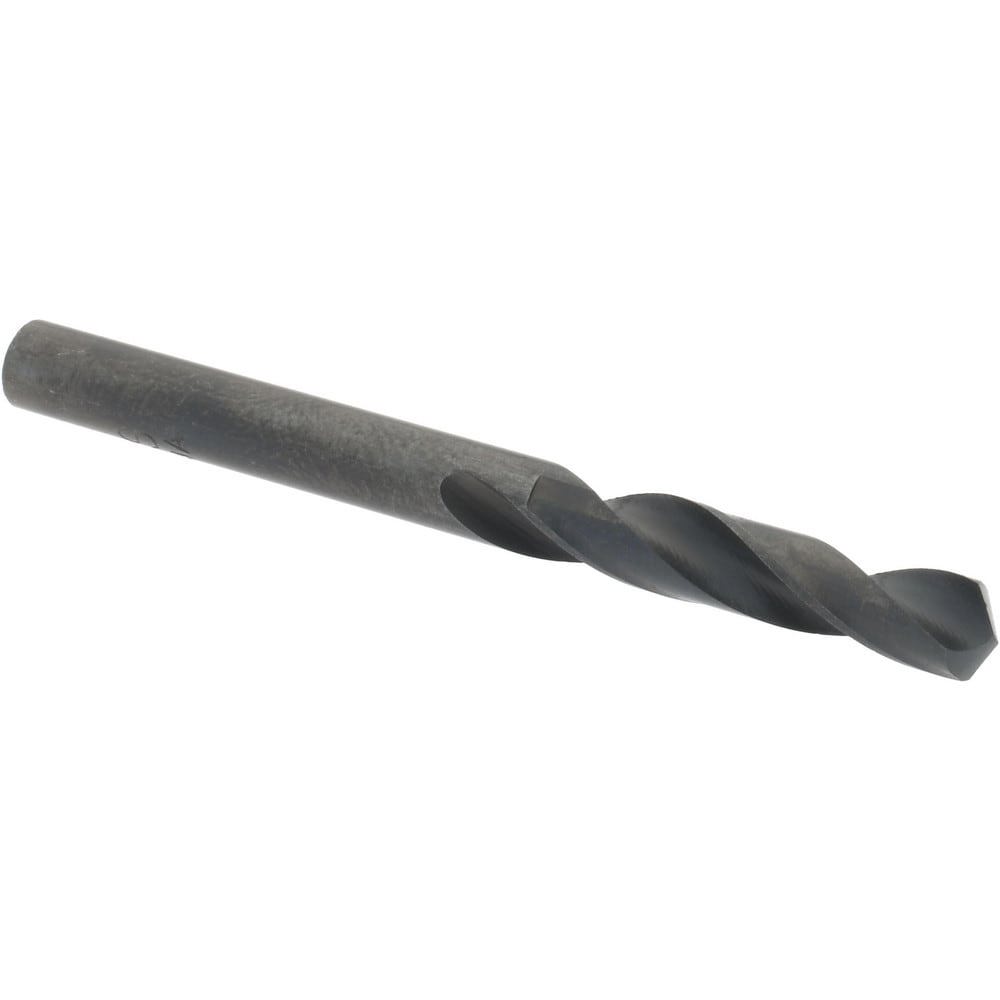 Screw Machine Length Drill Bit: Size #4, 118 deg Point, High-Speed Steel