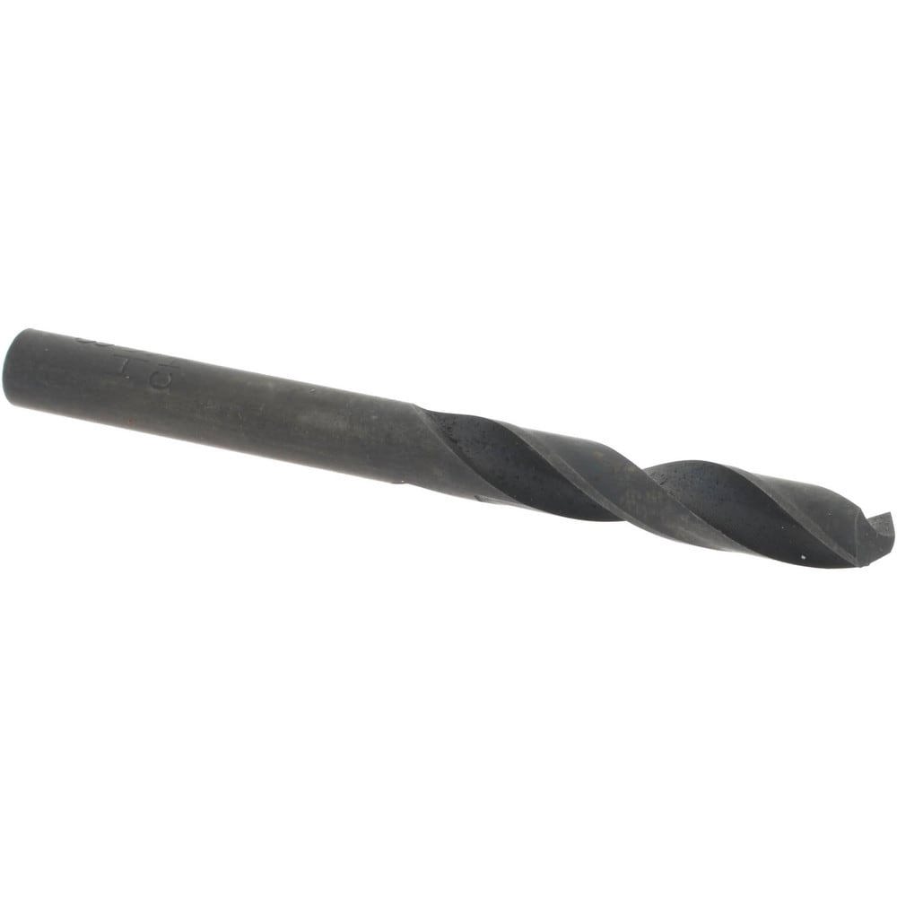 Screw Machine Length Drill Bit: Size #8, 118 deg Point, High-Speed Steel