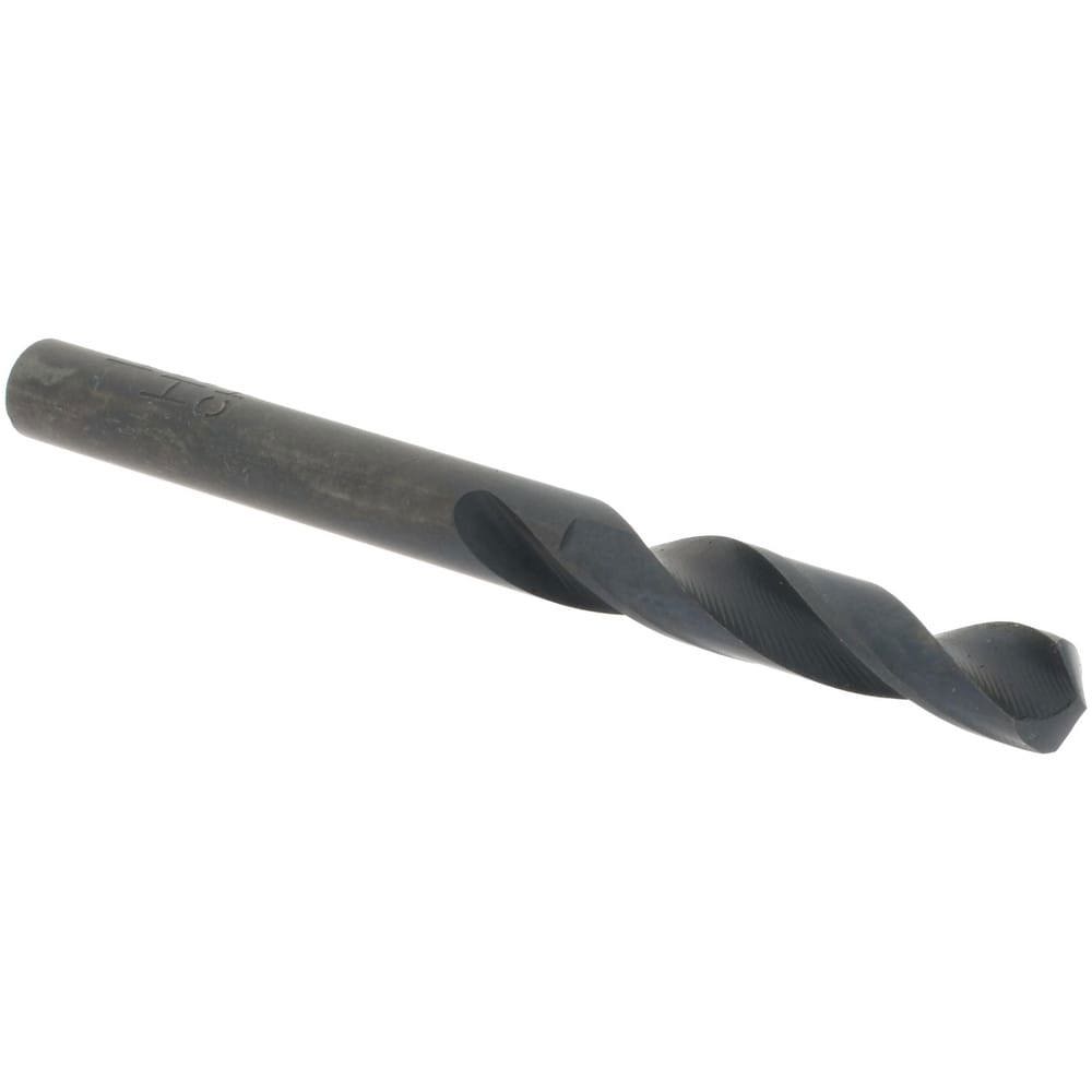 Screw Machine Length Drill Bit: Size #14, 118 deg Point, High-Speed Steel