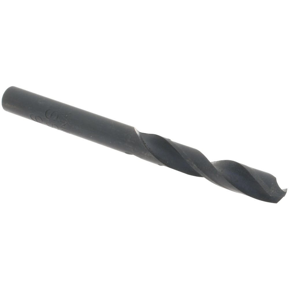 Screw Machine Length Drill Bit: Size #16, 118 deg Point, High-Speed Steel