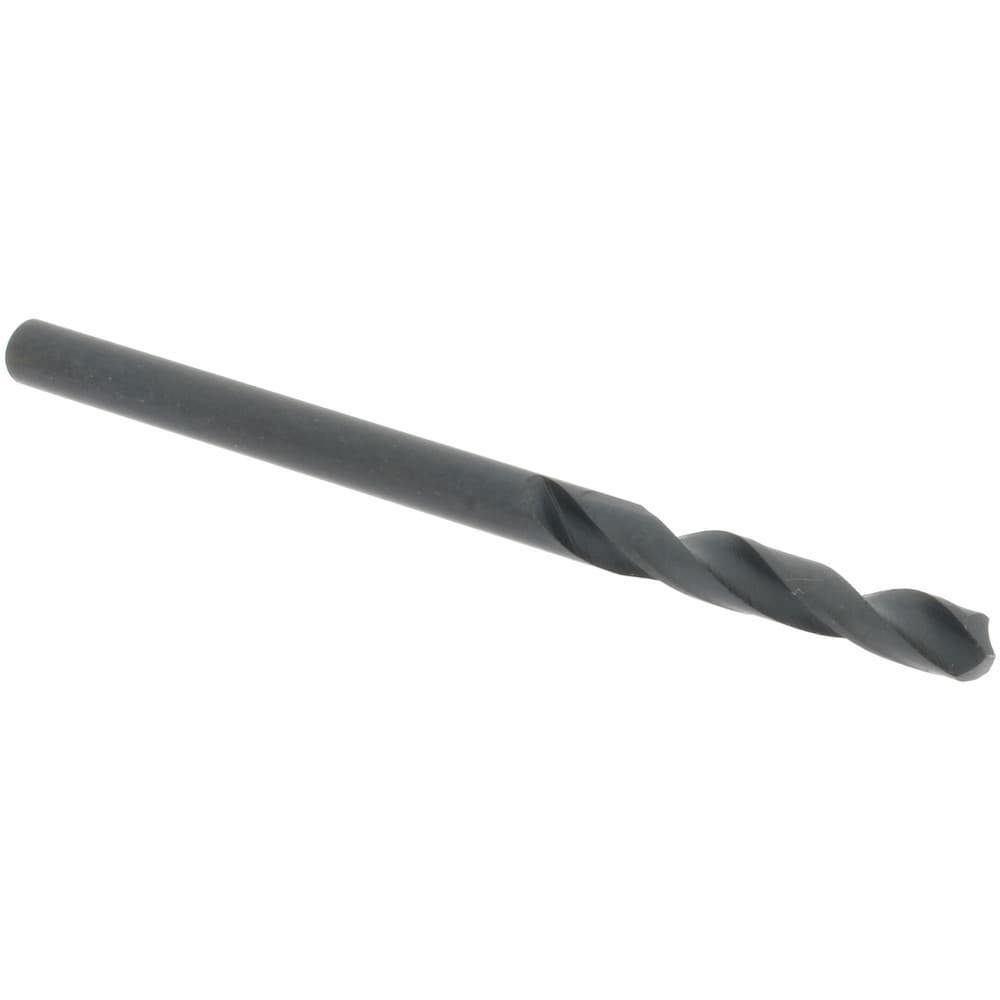 Screw Machine Length Drill Bit: Size #37, 118 deg Point, High-Speed Steel