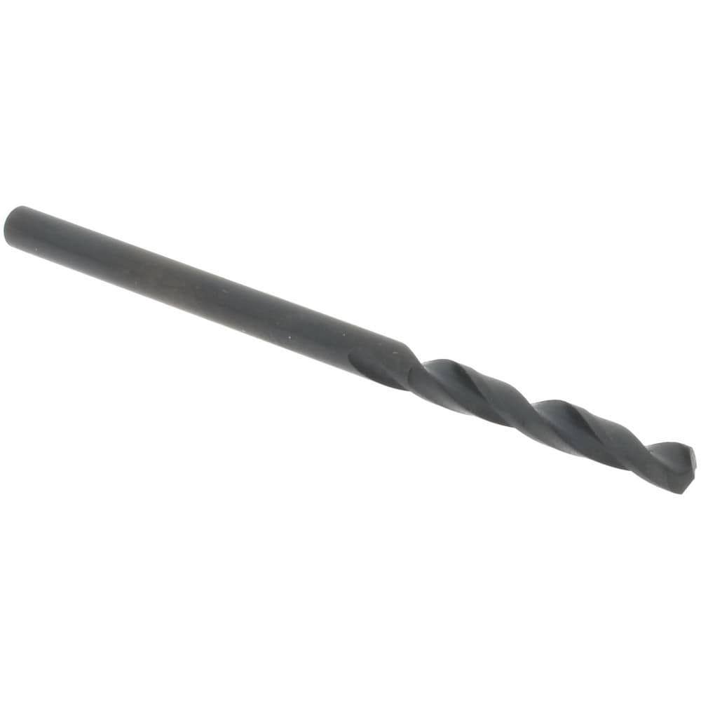 Screw Machine Length Drill Bit: Size #43, 118 deg Point, High-Speed Steel