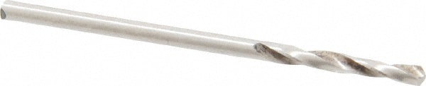 Screw Machine Length Drill Bit: Size #44, 118 deg Point, High-Speed Steel