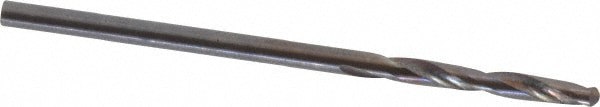 Screw Machine Length Drill Bit: Size #46, 118 deg Point, High-Speed Steel