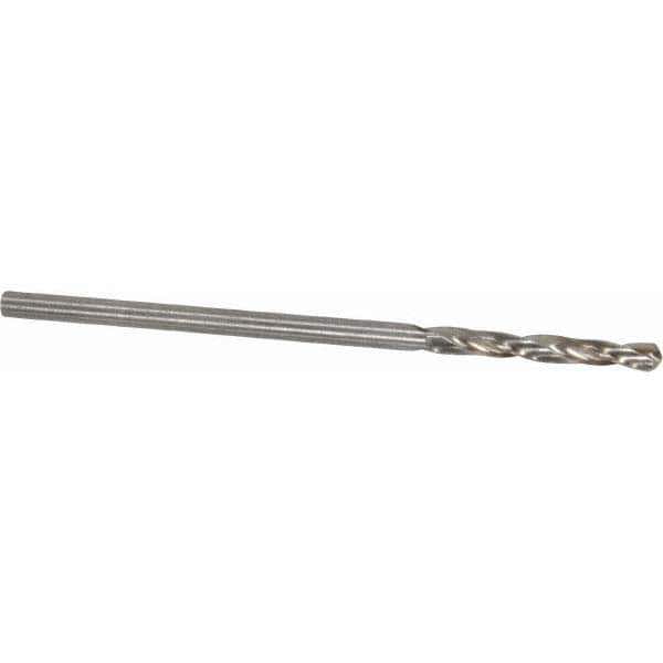 Screw Machine Length Drill Bit: Size #48, 118 deg Point, High-Speed Steel