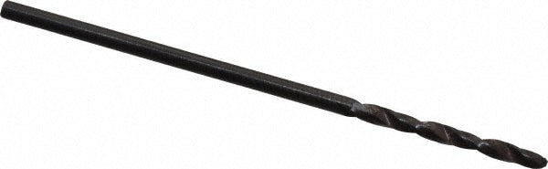 Screw Machine Length Drill Bit: Size #53, 118 deg Point, High-Speed Steel