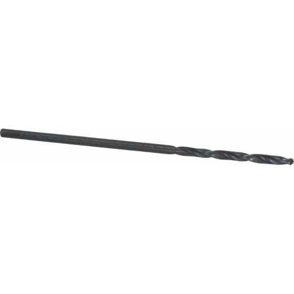 Screw Machine Length Drill Bit: Size #55, 118 deg Point, High-Speed Steel