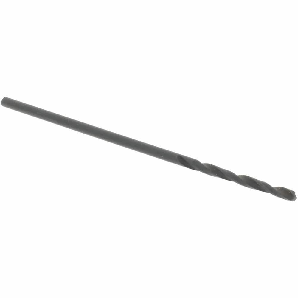 Screw Machine Length Drill Bit: Size #60, 118 deg Point, High-Speed Steel