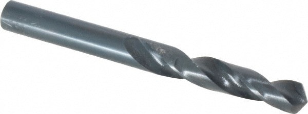 Screw Machine Length Drill Bit: Letter A, 118 deg Point, High-Speed Steel