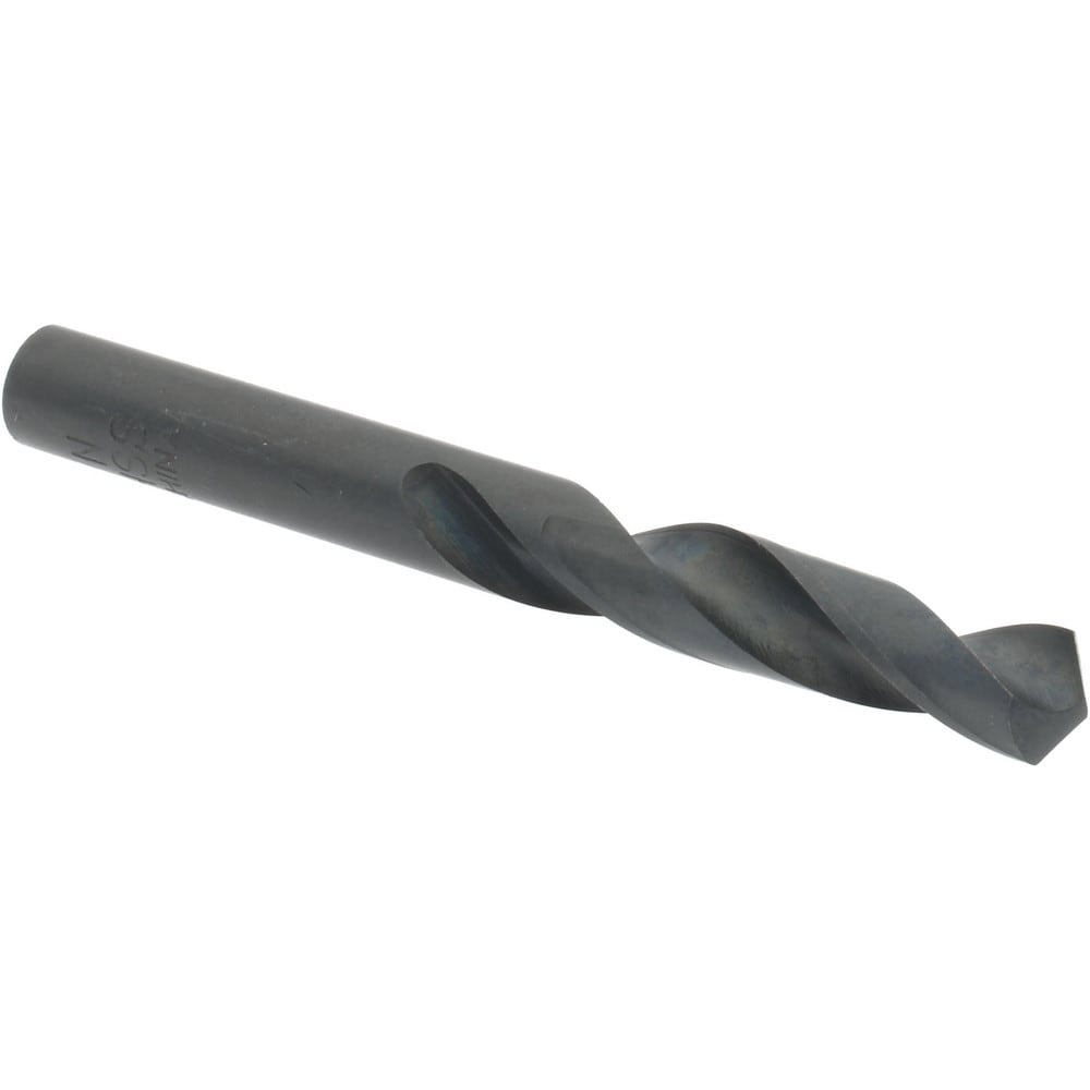 Screw Machine Length Drill Bit: Letter N, 118 deg Point, High-Speed Steel