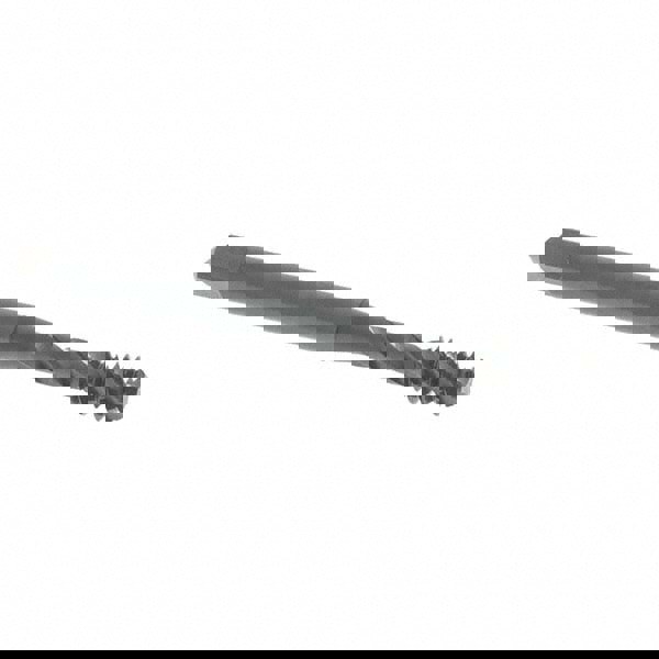 Spiral Flute Tap: #10-24 UNC, 3 Flutes, Bottoming, 2B/3B Class of Fit, Vanadium High Speed Steel, Oxide Coated