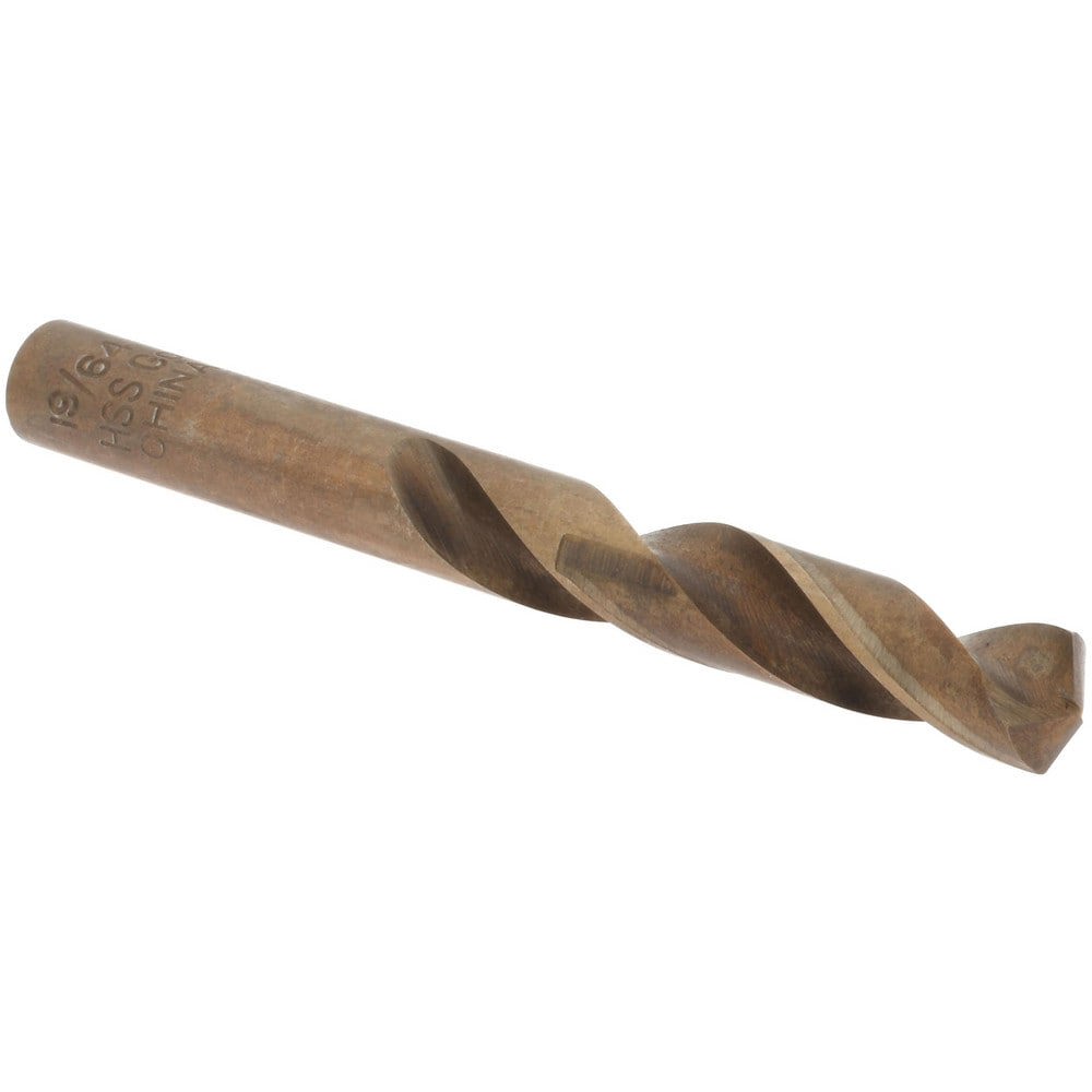 Screw Machine Length Drill Bit: 19/64