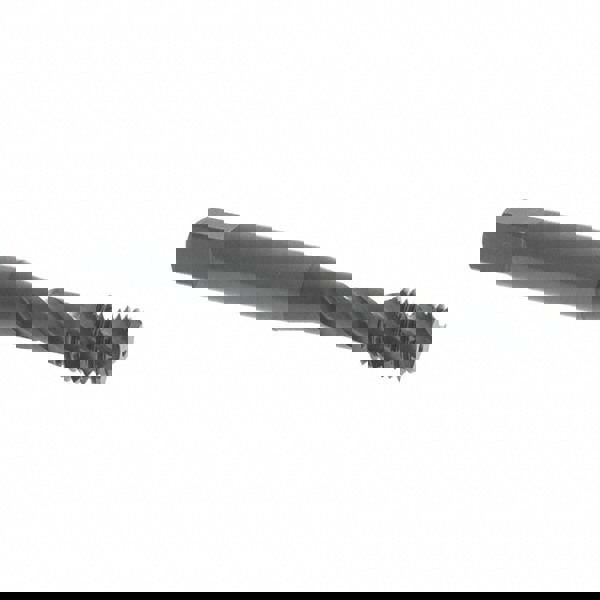 Spiral Flute Tap: 5/16-24 UNF, 3 Flutes, Bottoming, 3B Class of Fit, Vanadium High Speed Steel, Oxide Coated