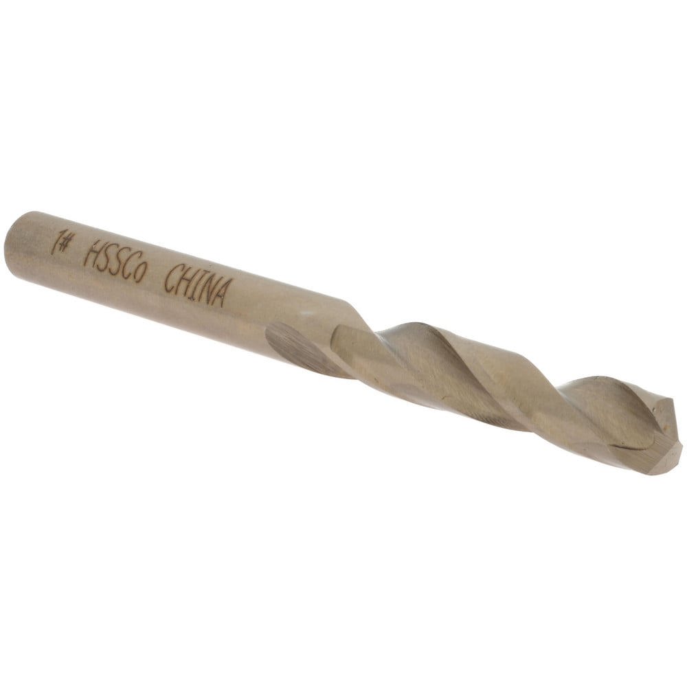 Screw Machine Length Drill Bit: Size #1, 135 deg Point, Cobalt