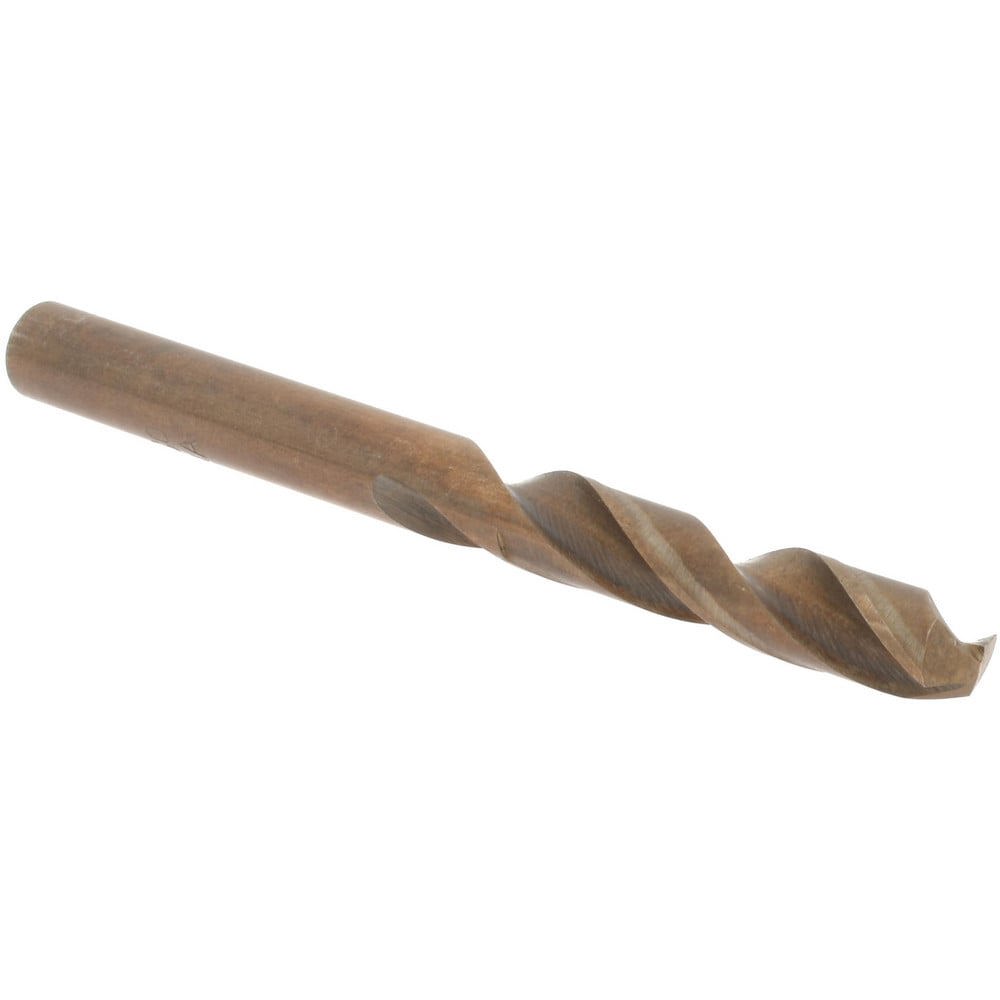 Screw Machine Length Drill Bit: Size #10, 135 deg Point, Cobalt