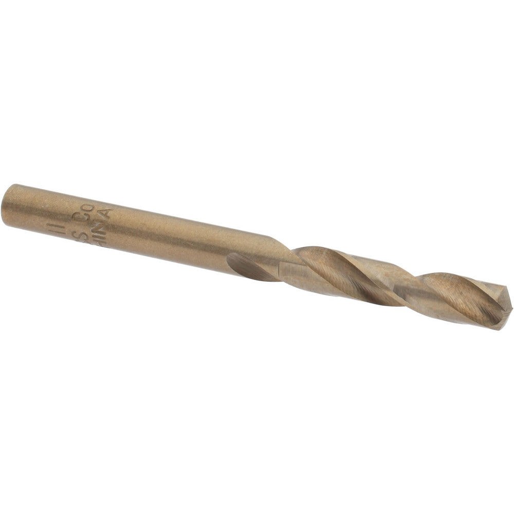 Screw Machine Length Drill Bit: Size #11, 135 deg Point, Cobalt