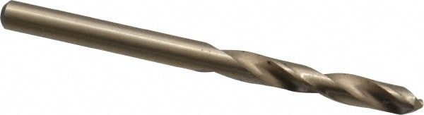 Screw Machine Length Drill Bit: Size #25, 135 deg Point, Cobalt