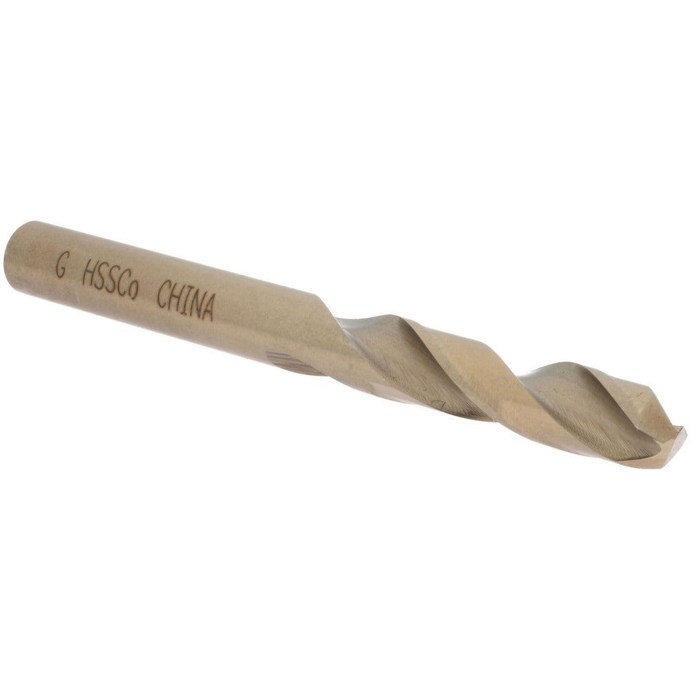 Screw Machine Length Drill Bit: Letter G, 135 deg Point, Cobalt