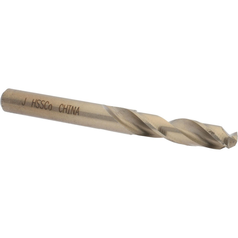 Screw Machine Length Drill Bit: Letter J, 135 deg Point, Cobalt